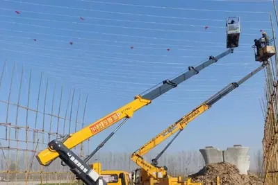 Xuzhou Handler's Blue-Plate 28-Meter Aerial Work Platform Vehicle Classic Upgrade!